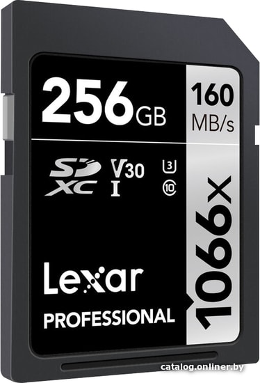 Карта памяти Lexar Professional 1066x SDXC LSD1066256G-BNNNG 256GB