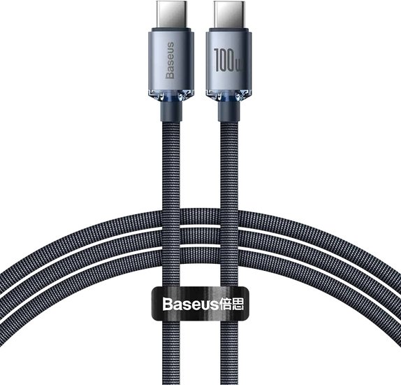 Кабель Baseus CAJY000601 USB Type-A - USB Type-C (1.2 м, черный)
