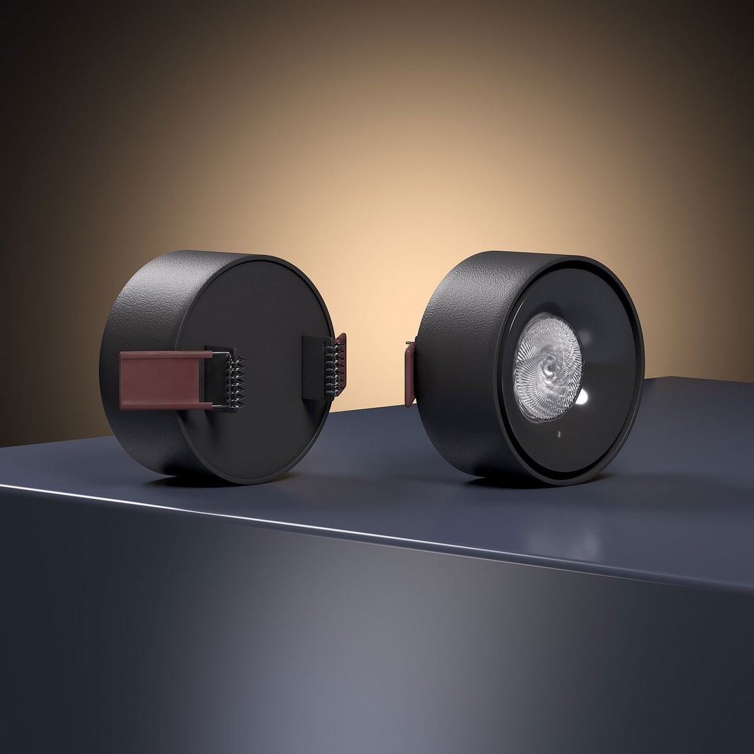 Точечный светильник Elektrostandard 25095/LED (черный)