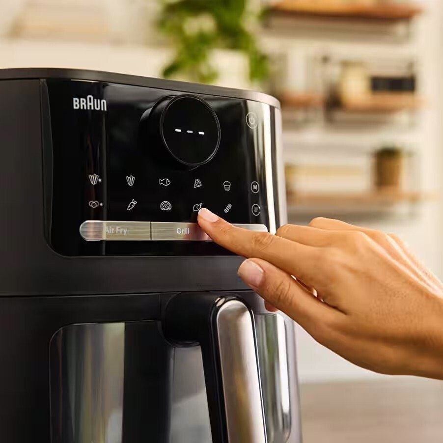 Аэрогриль (аэрофритюрница) Braun MultiFry 5 Air Fryer 3-i-n1 HF5075IBK