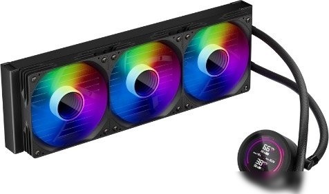 Система жидкостного охлаждения для процессора 1stPlayer TS4 360 (черный)