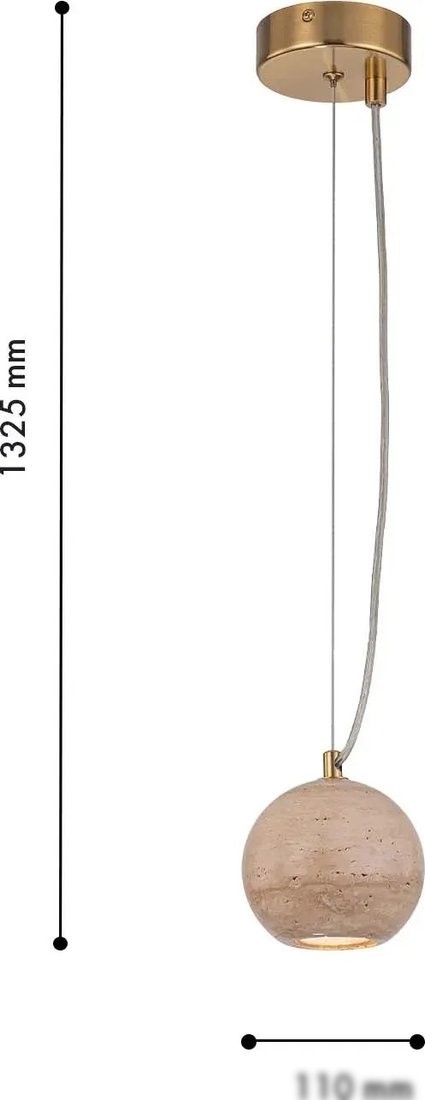 Подвесная люстра Favourite Limestone 4652-1P