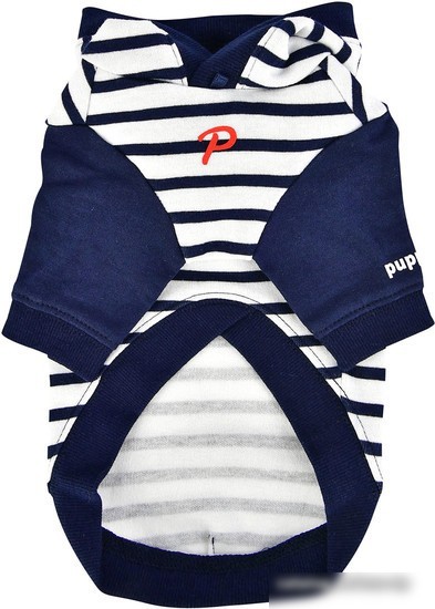 Футболка Puppia Jalen с капюшоном PATA-TS1724-NY-S (синий)