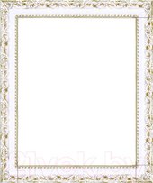 Фоторамка Декарт 40x50 8Л3323 (белый с золотом)