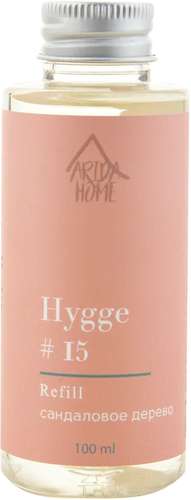 Жидкость для аромадиффузора Arida Home Hygge №15 Сандаловое дерево (100 мл)