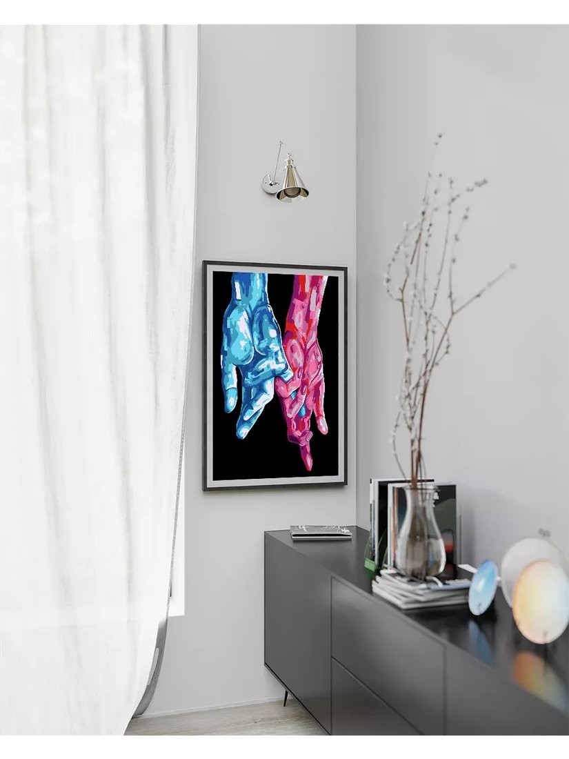 Картина по номерам PaintLine Руки PL-00158
