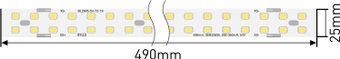 Светодиодная линейка Byled BL2835-54-72-19-5000K