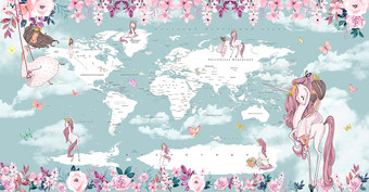 Виниловые обои Citydecor Princess 9 500x260