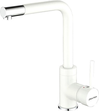 Смеситель Paulmark Honner Ho212018-431TW (белый)