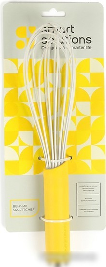 Венчик Smart Solutions SmartChef SS-WH-SLC-CLF (желтый)