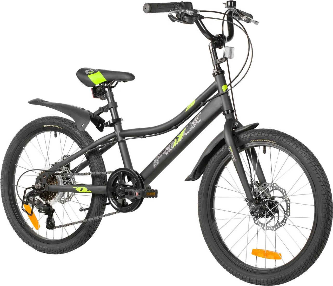 Детский велосипед Foxx Differ 20 2026 20SH6D.DIFFER.BK6 (черный)