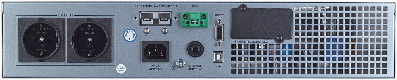 Источник бесперебойного питания Kiper Power Online ONE 1K RM Gen1 (1000VA/1000W)