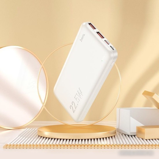 Внешний аккумулятор Hoco J101 10000mAh (белый)
