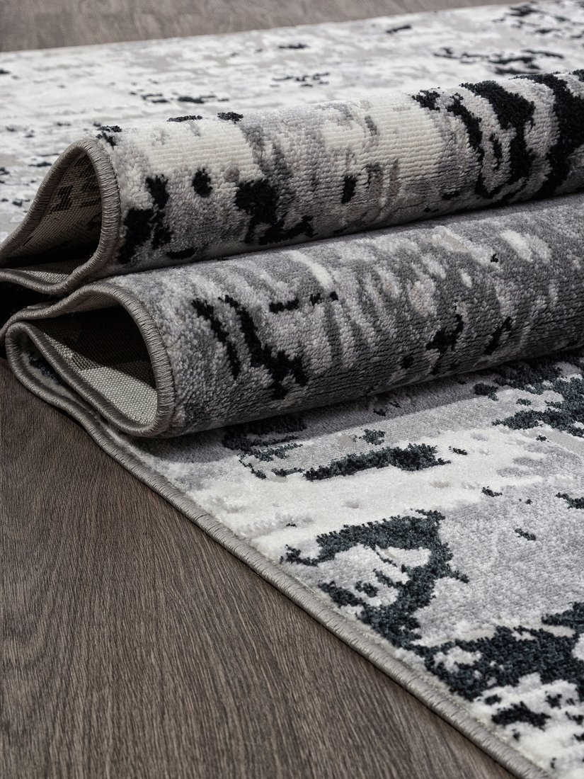Ковер для жилой комнаты Merinos Palermo F284-STAN-DARK GRAY (1.6х2.3)