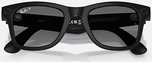 Умные очки Ray-Ban Meta Wayfarer Gen 2 RW4012 (черный матовый/графитовый)