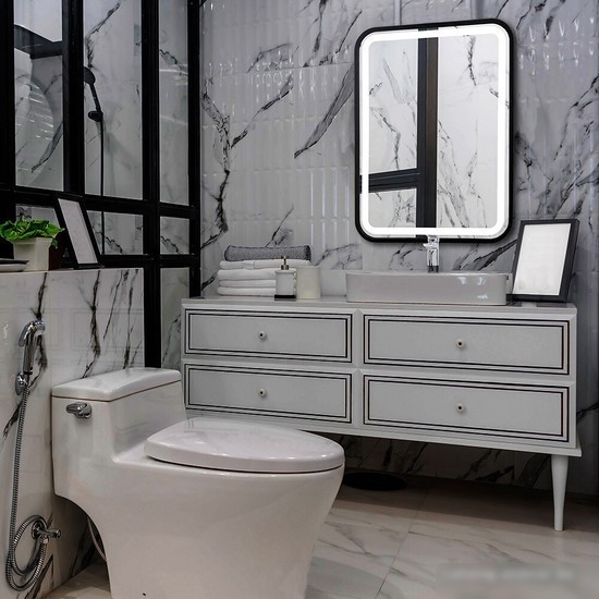 Silver Mirrors Мальта-лофт 59x84 LED-00002353