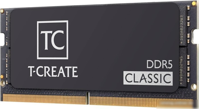 Оперативная память Team T-Create Classic SODIMM 16ГБ DDR5 5600 МГц CTCCD516G5600HC46A-S01