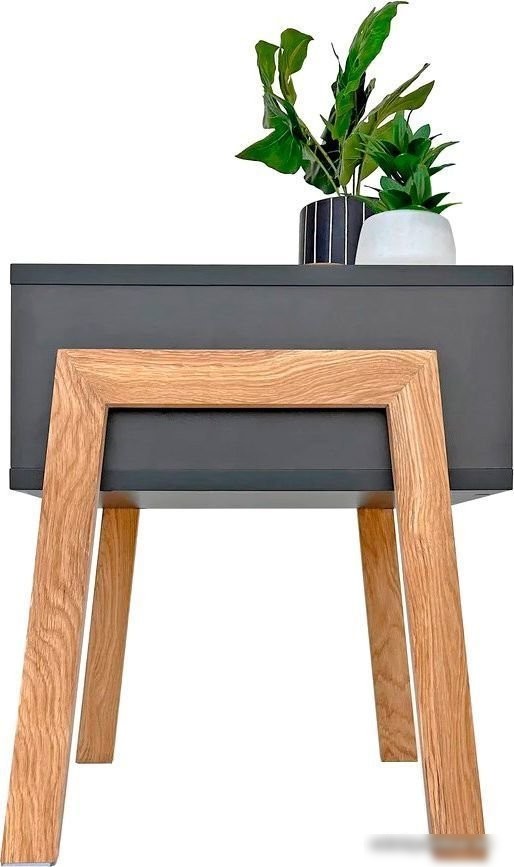 Тумба Crafto Руби 02 44x40x50 (графит)