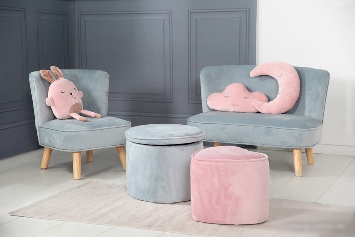 Детское кресло Roba Lil Sofa 450140SY (голубой)