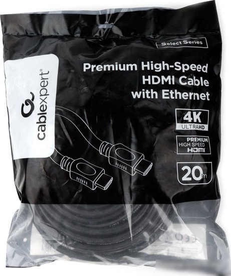 Кабель Cablexpert CC-HDMI4L-10M HDMI - HDMI (10 м, черный)