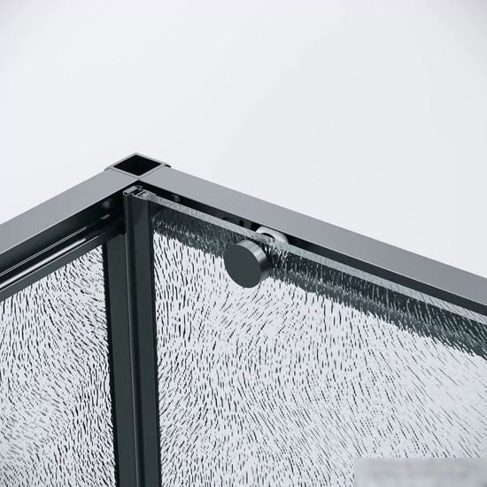 Душевой уголок Grossman Galaxy 120x90x195 120.K33.01.1290.21.02 (черный матовый/шиншилла стекло)