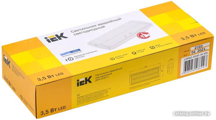 Светильник IEK ДПА 5030-1 LDPA0-5030-1H-K01
