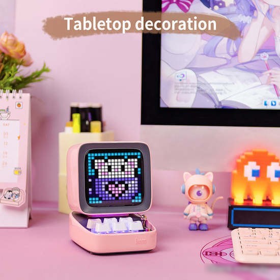 Беспроводная колонка Divoom Ditoo Pro (белый)