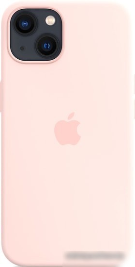 Чехол для телефона Apple MagSafe Silicone Case для iPhone 13 (розовый мел)