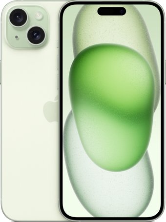 Телефон Apple iPhone 15 Plus 128GB (зеленый)