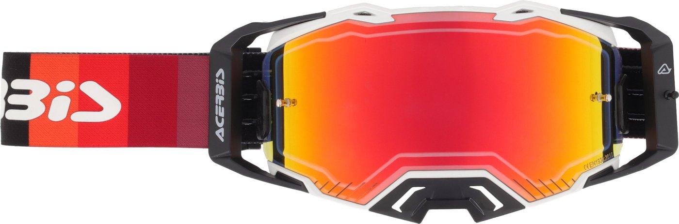 Мотошлем Acerbis Vulcan Mirror 0027508.237 (белый/черный)