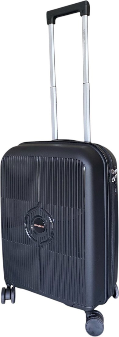 Чемодан-спиннер Eurobags PP-N98 (S, черный)