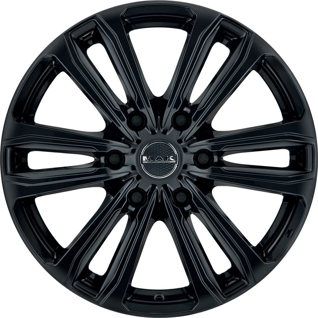 Литые диски MAK Safari 6 20x8.5" 6x139.7мм DIA 106.1мм ET 20мм Gloss Black