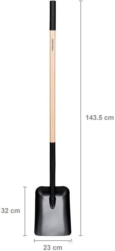 Лопата совковая Fiskars Solid 1066724