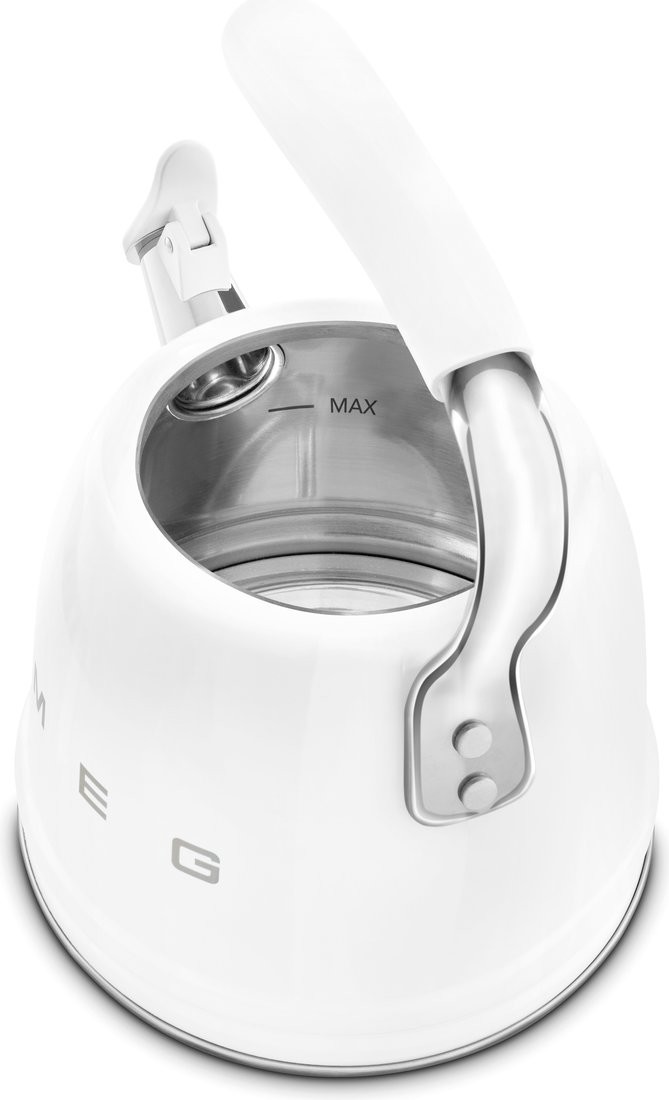 Чайник со свистком Smeg WKF01WH