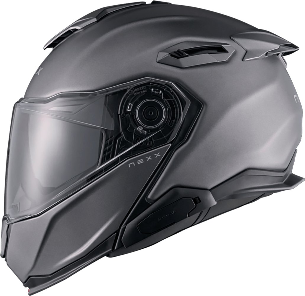 Мотошлем Nexx Helmets X.Lifetour Plain (2XL, серый)