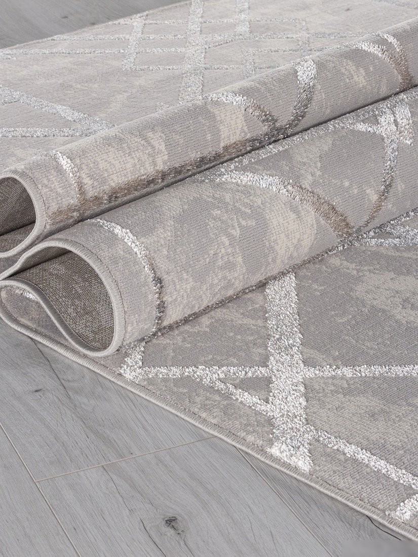 Ковер для жилой комнаты Merinos Liman F480-STAN-GRAY-BEIGE (1.6х3)
