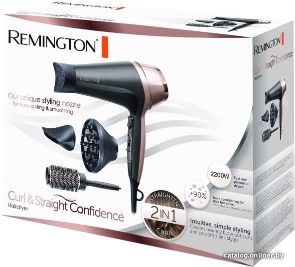 Фен Remington Curl & Straight Confidence D5706