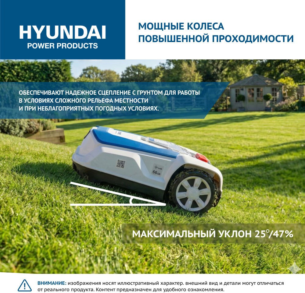 Газонокосилка-робот Hyundai L-Cortex-5