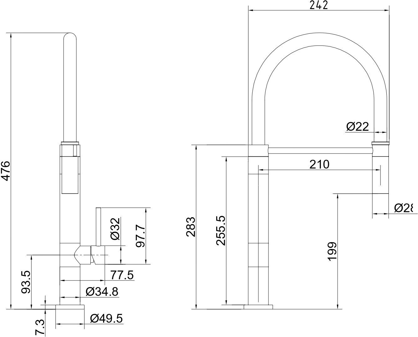 Смеситель Ekko E42305