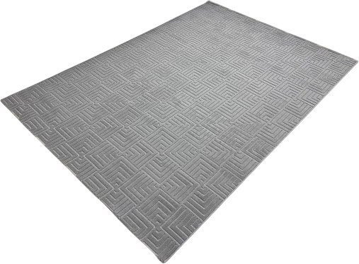 Ковер для жилой комнаты Radjab Carpet Сканди Сизаль Прямоугольник 10658A 13037RK (1.6x3, Grey/Grey)