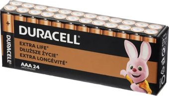 Батарейка DURACELL AAA LR03/MN2400 18 шт. LR03-24BL
