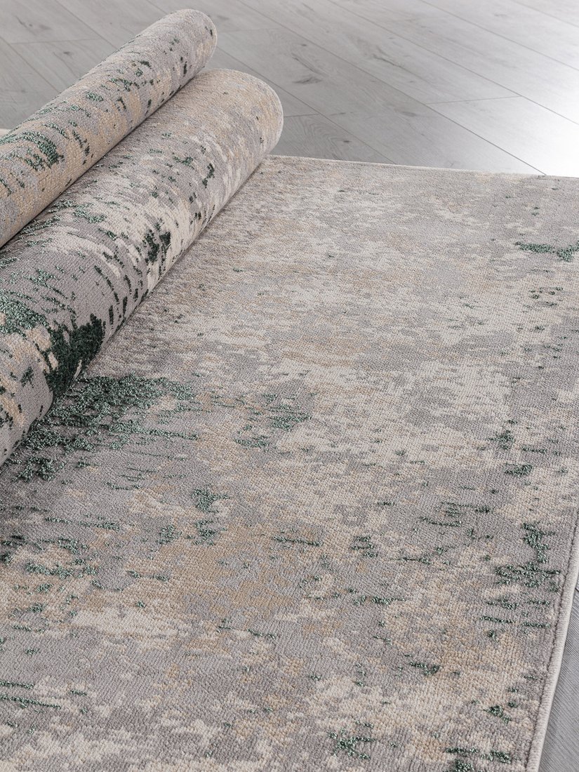 Ковер для жилой комнаты Merinos Liman F163-STAN-GRAY-GREEN (2.8х4.8)