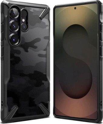 Чехол для телефона Ringke Fusion X для Galaxy S25 Ultra Camo Black
