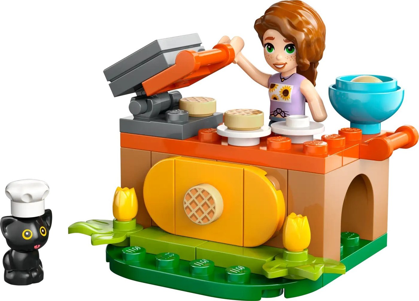 Конструктор LEGO Friends 30696 Прилавок с вафлями Отэм