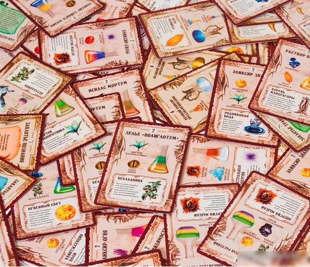 Настольная игра Правильные игры Зельеварение. Практикум