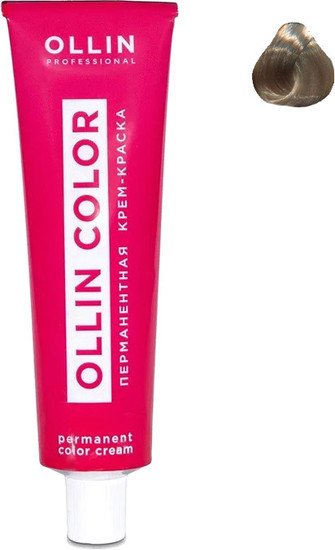 Крем-краска Ollin Professional Color перманентная 9/1 блондин пепельный 60 мл