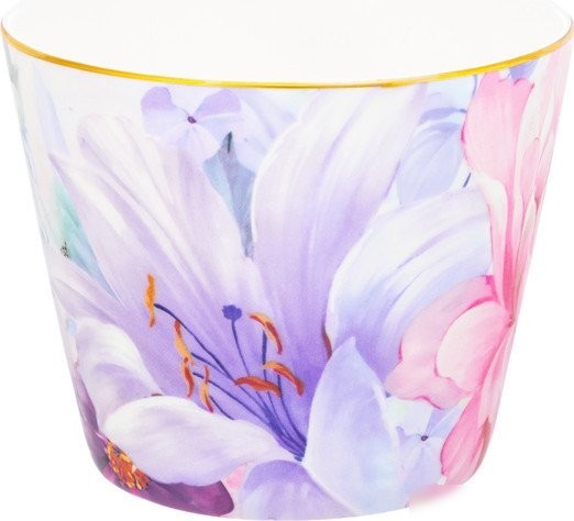 Кружка Elan Gallery Акварель New Bone China 420643 (розовый)