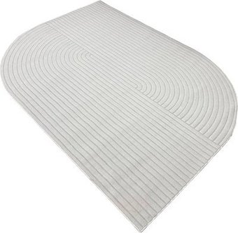 Ковер для жилой комнаты Radjab Carpet Сканди Сизаль Прямоугольник 10980A 13058RK (3x4, Cream/Cream)