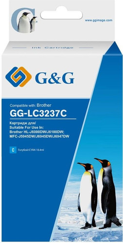 Картридж G&G GG-LC3237C (аналог Brother LC3237C)