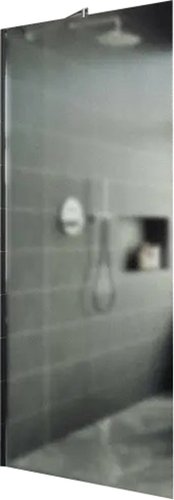 Душевая стенка MaybahGlass 195x69 MGD-706-5у (сатин стекло/хром матовый)